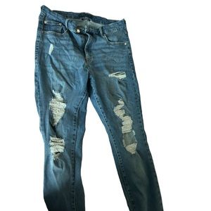 Aeropostale ripped jeans!!